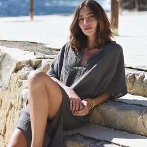 Beachwood Cala Kaftan in Storm